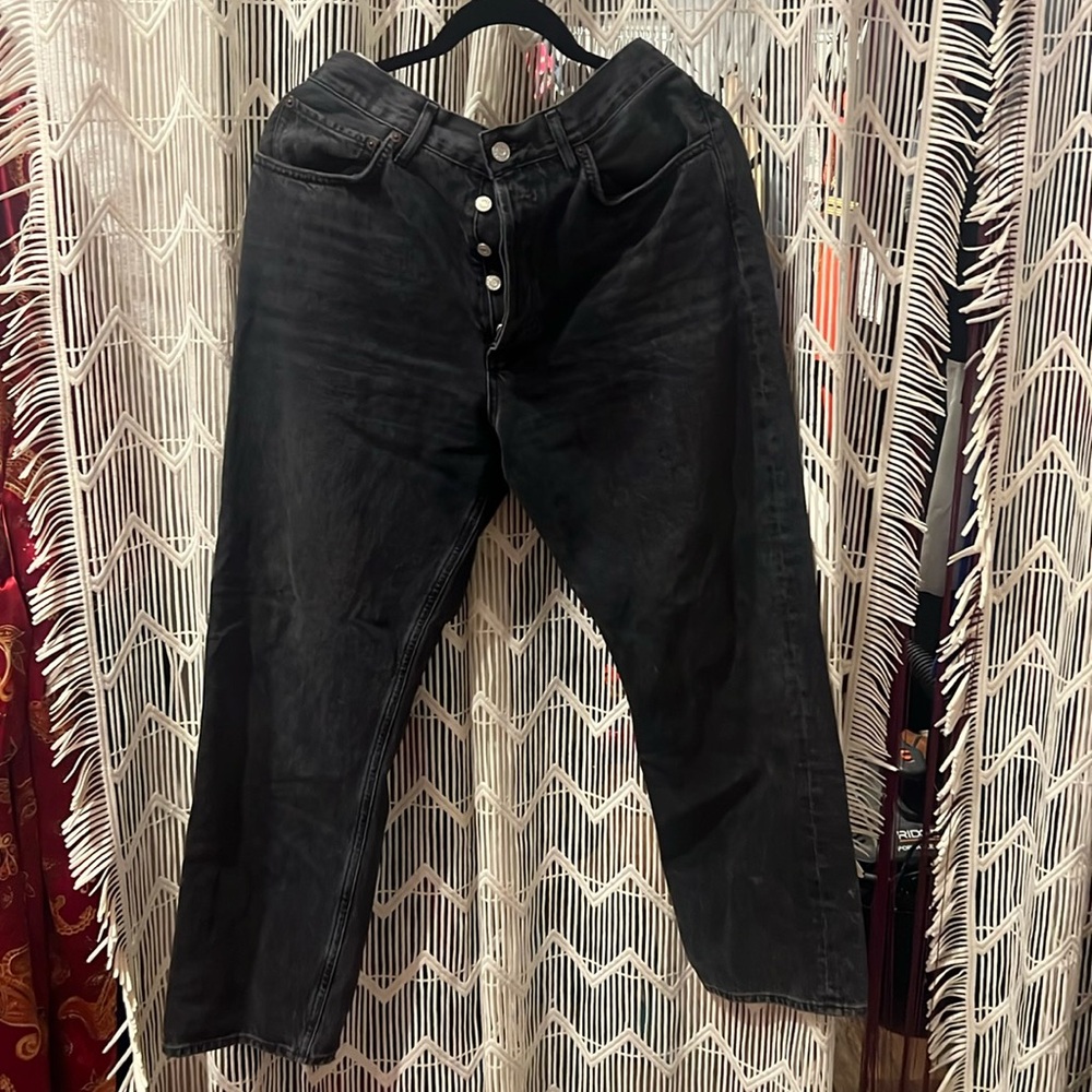 Agolde Jeans 90’s Mid Rise Loose Fit Jeans in Photogram Size 31 NWT
